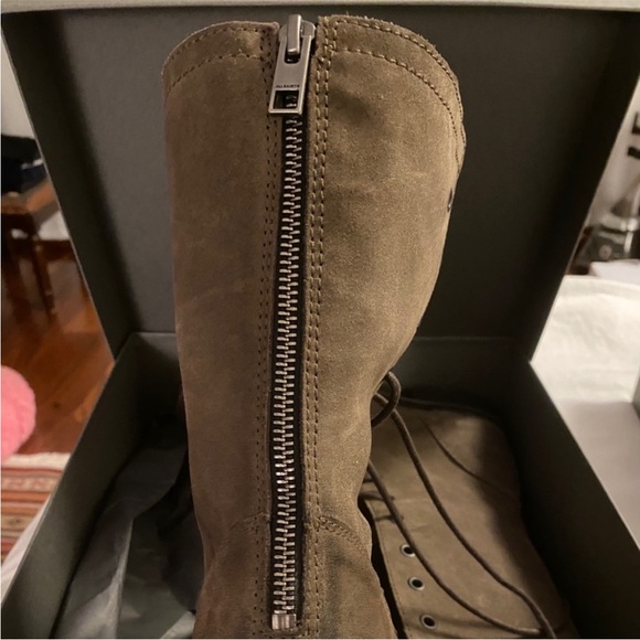 ALL SAINTS Lace-Up Military Boots - Picture 2 of 4